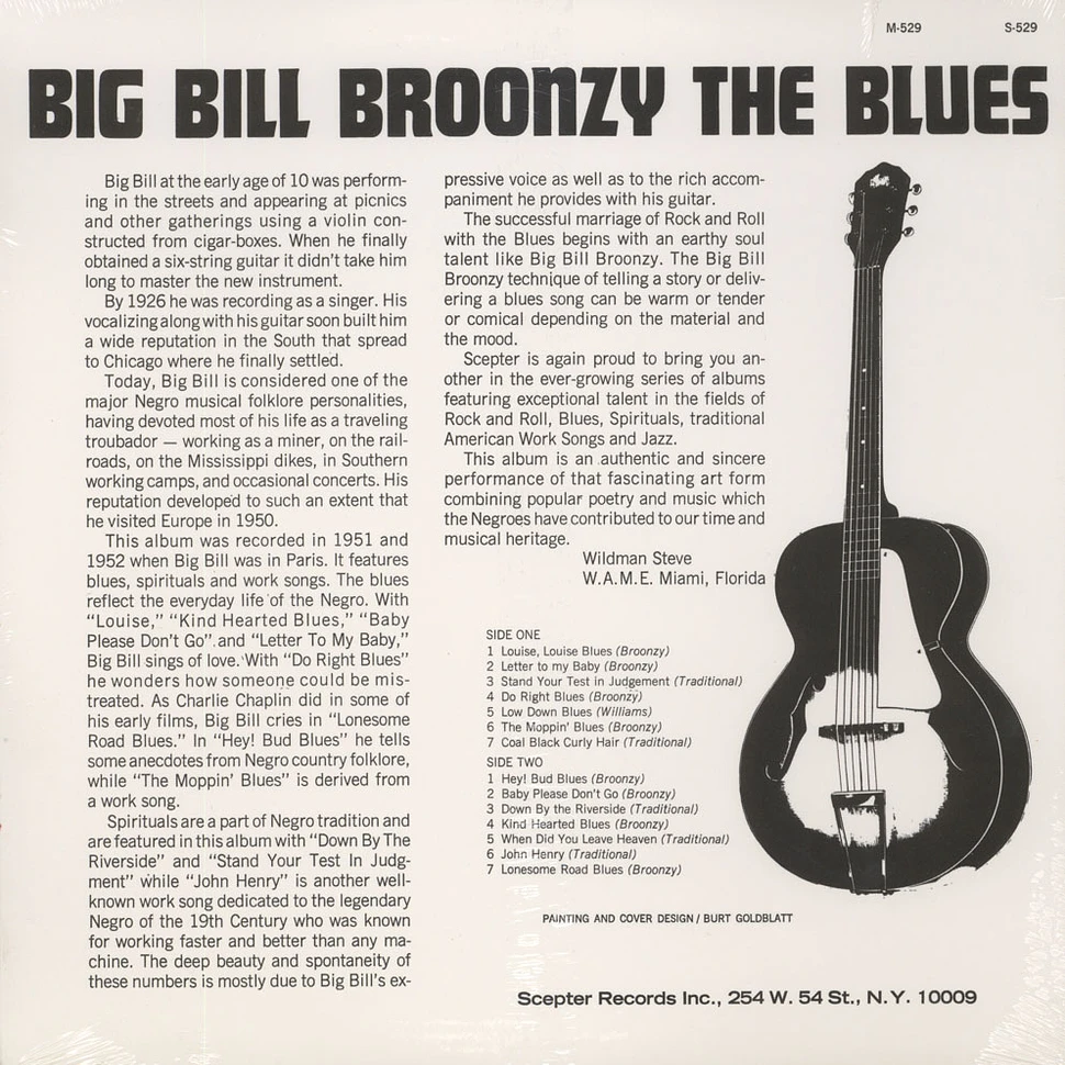 Big Bill Broonzy - The Blues