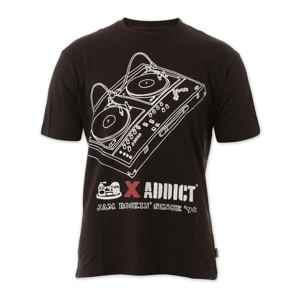 Addict - Scratch X Addict Jam Rock Decks T-Shirt