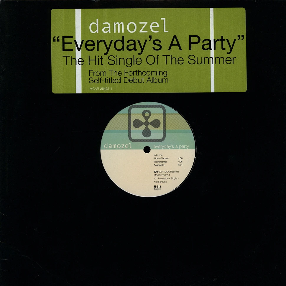 Damozel - Everydays a party