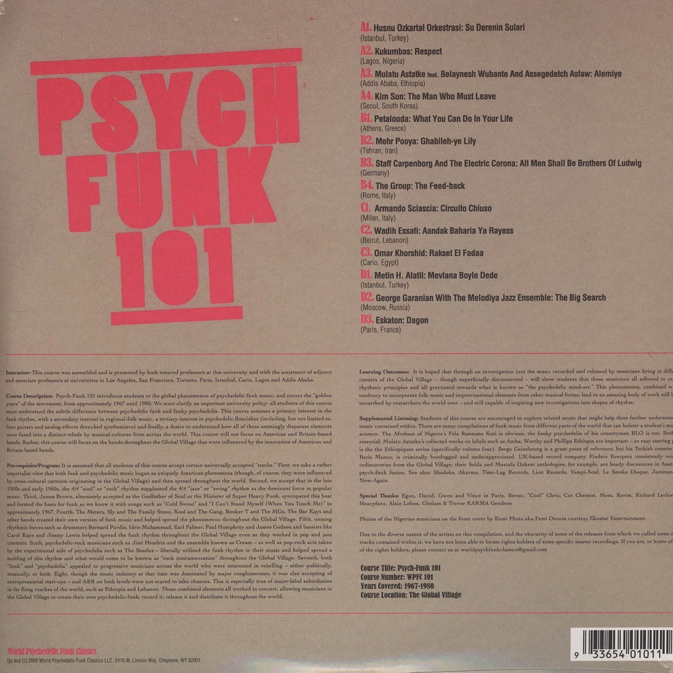 World Psychedelic Funk Classics - Psych-Funk 101