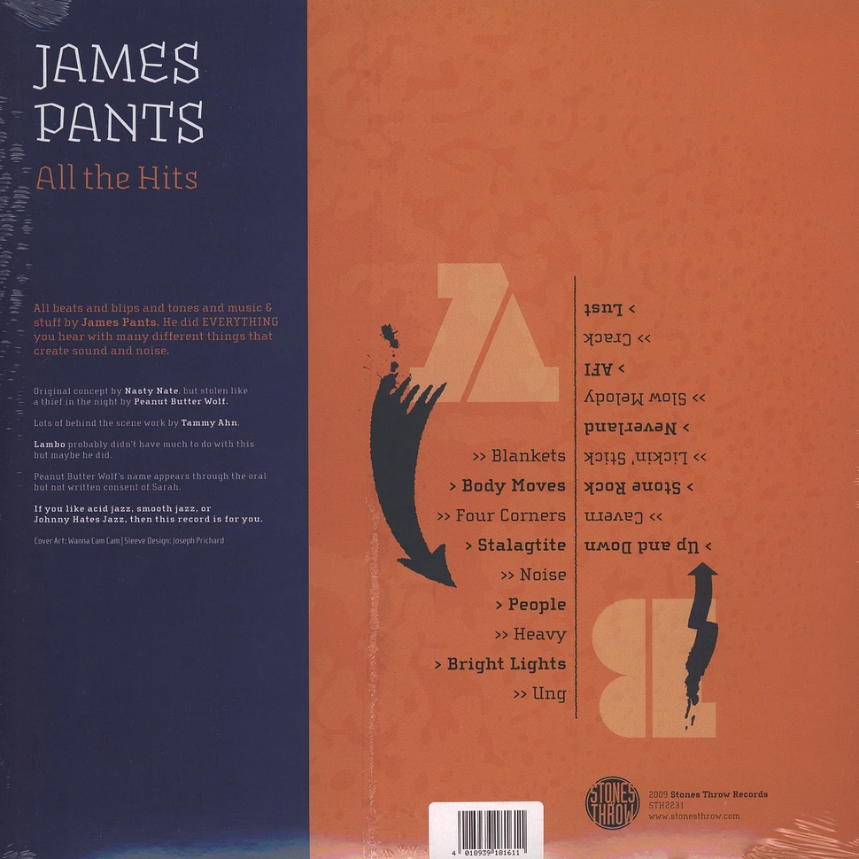 James Pants - All The Hits