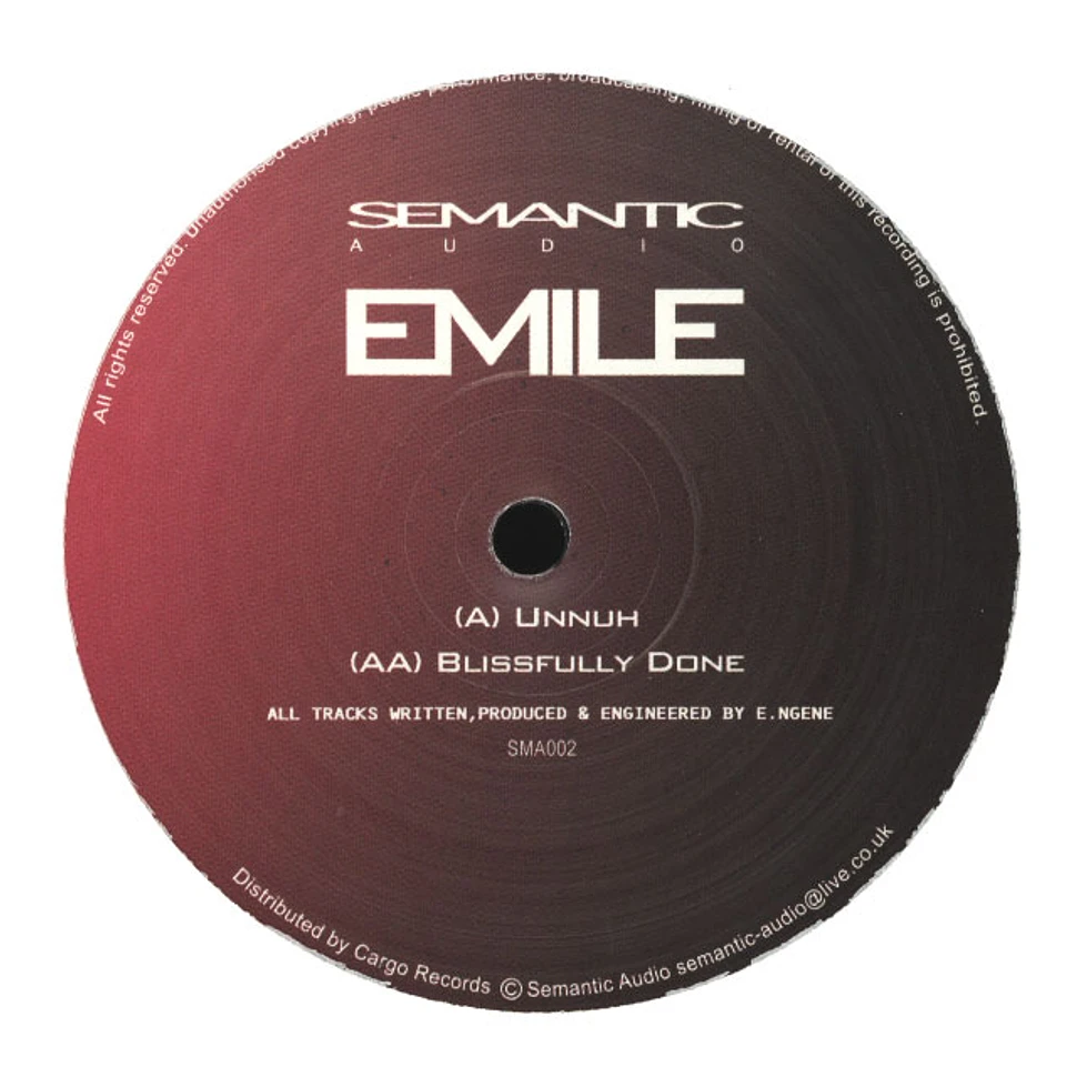 Emile - Unnuh