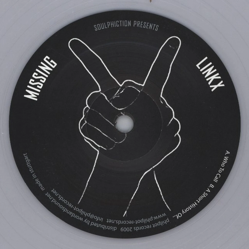 Soulphiction presents Missing Linkx - Who To Call