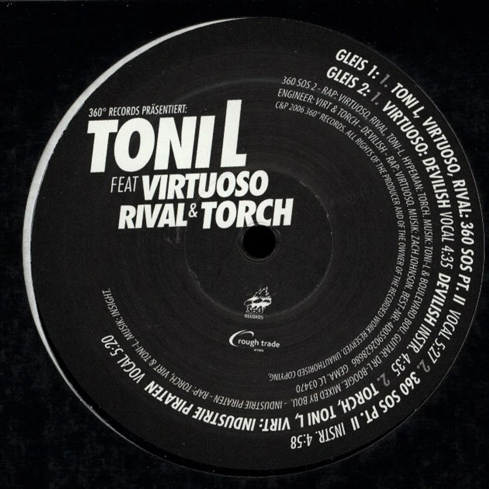 Toni L., Virtuoso , Rival & Torch - 360 SOS Pt. 2 / Industriepiraten