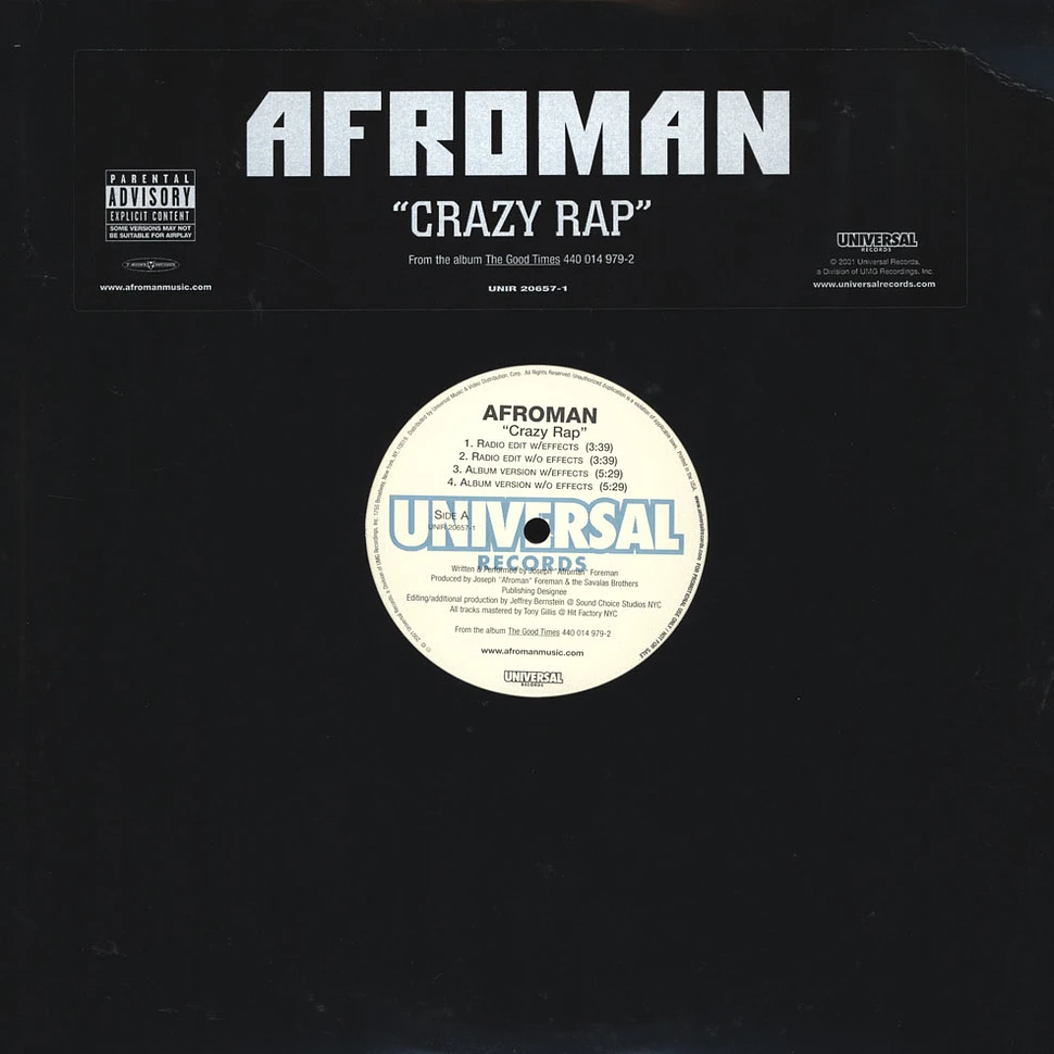 Afroman - Crazy rap