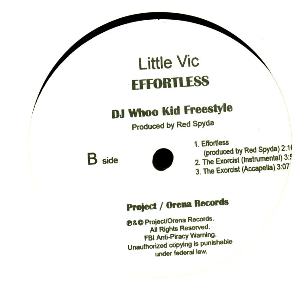 Little Vic - The Exorcist / Effortless