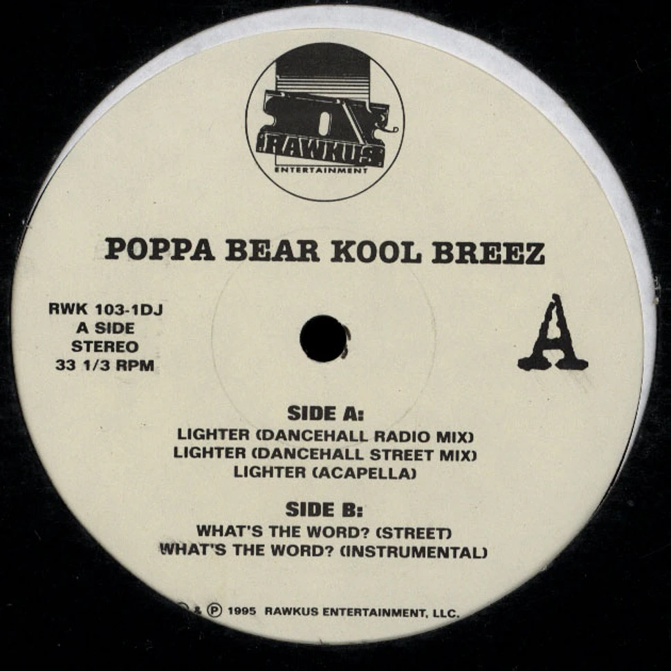 Poppa Bear Kool Breez - Lighter