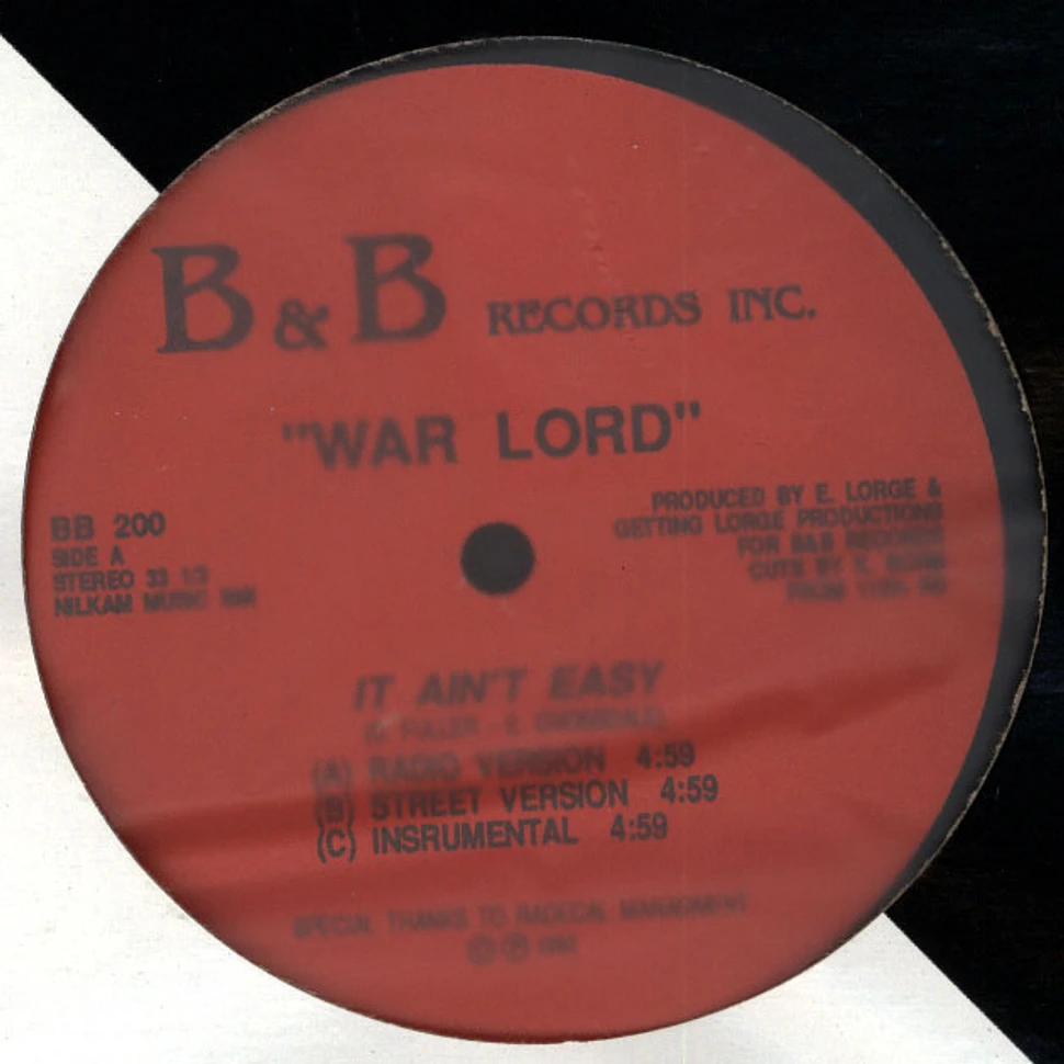War Lord - It Ain't Easy