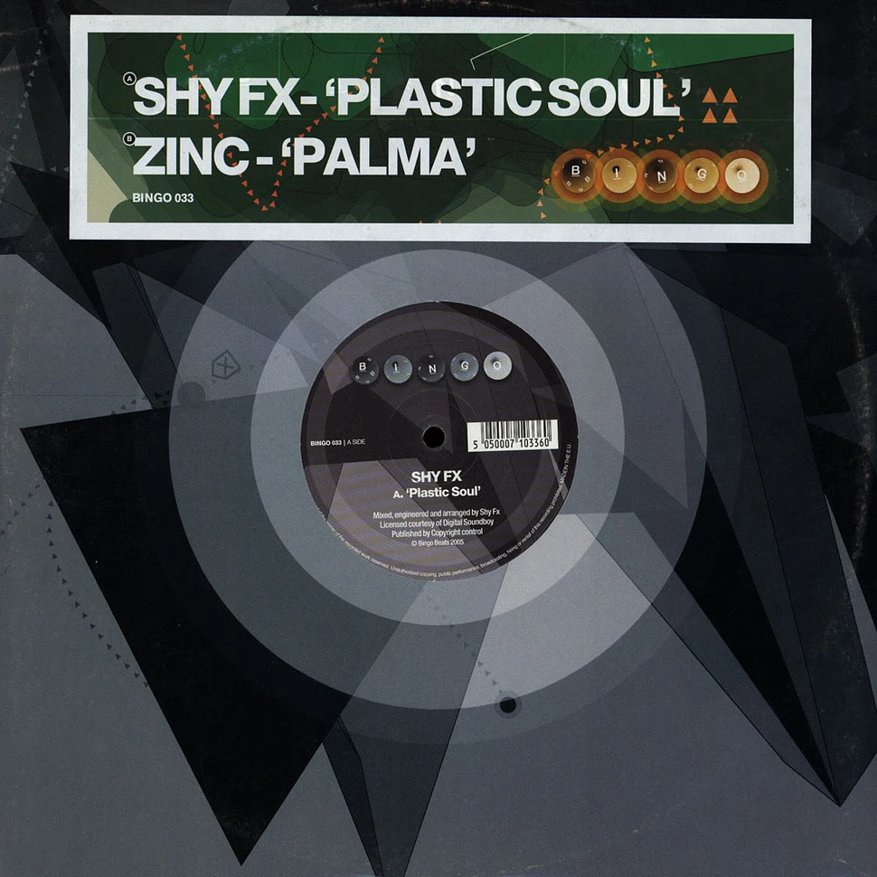 Shy Fx / Zinc - Plastic Soul / Palma