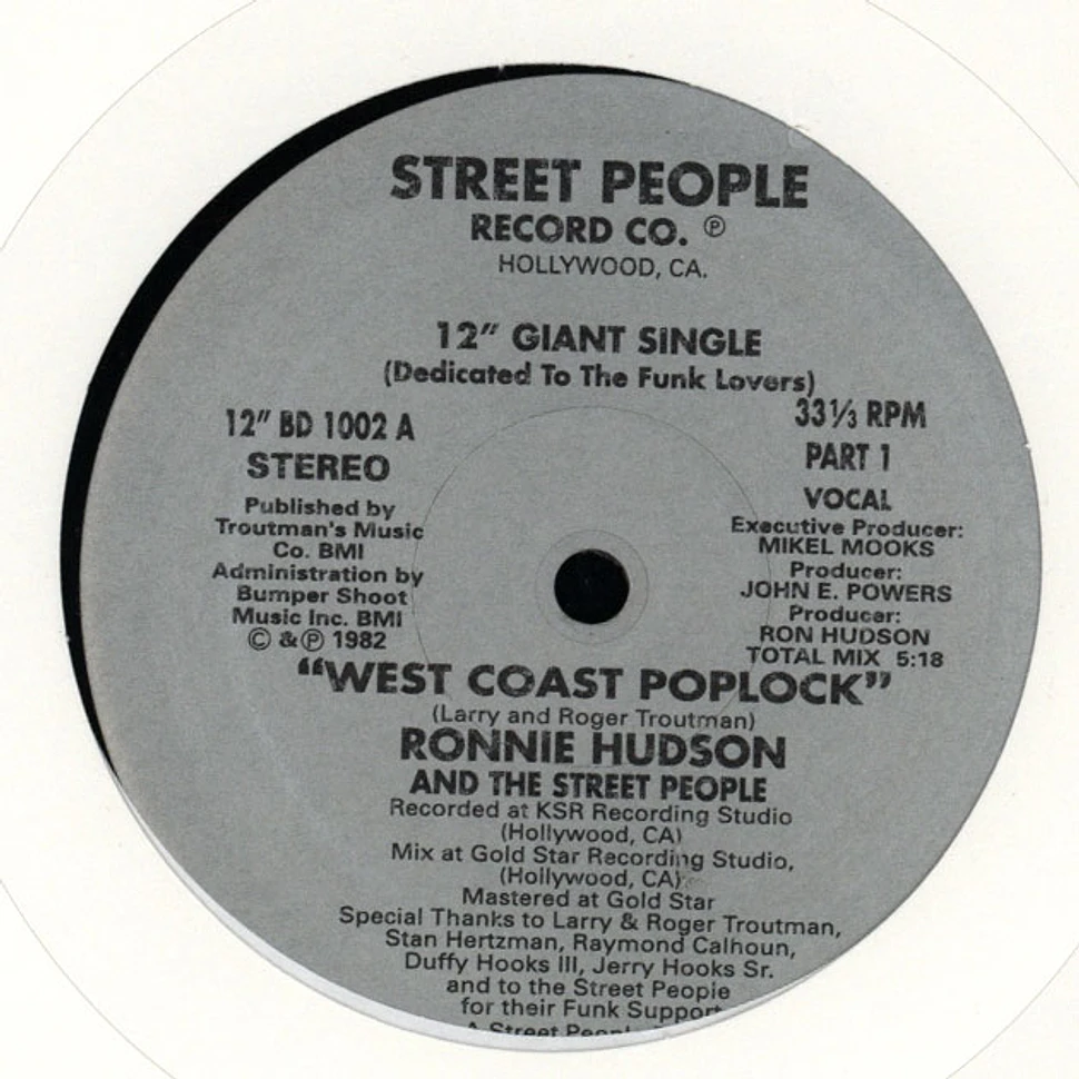 Ronnie Hudson & The Street People - West coast poplock