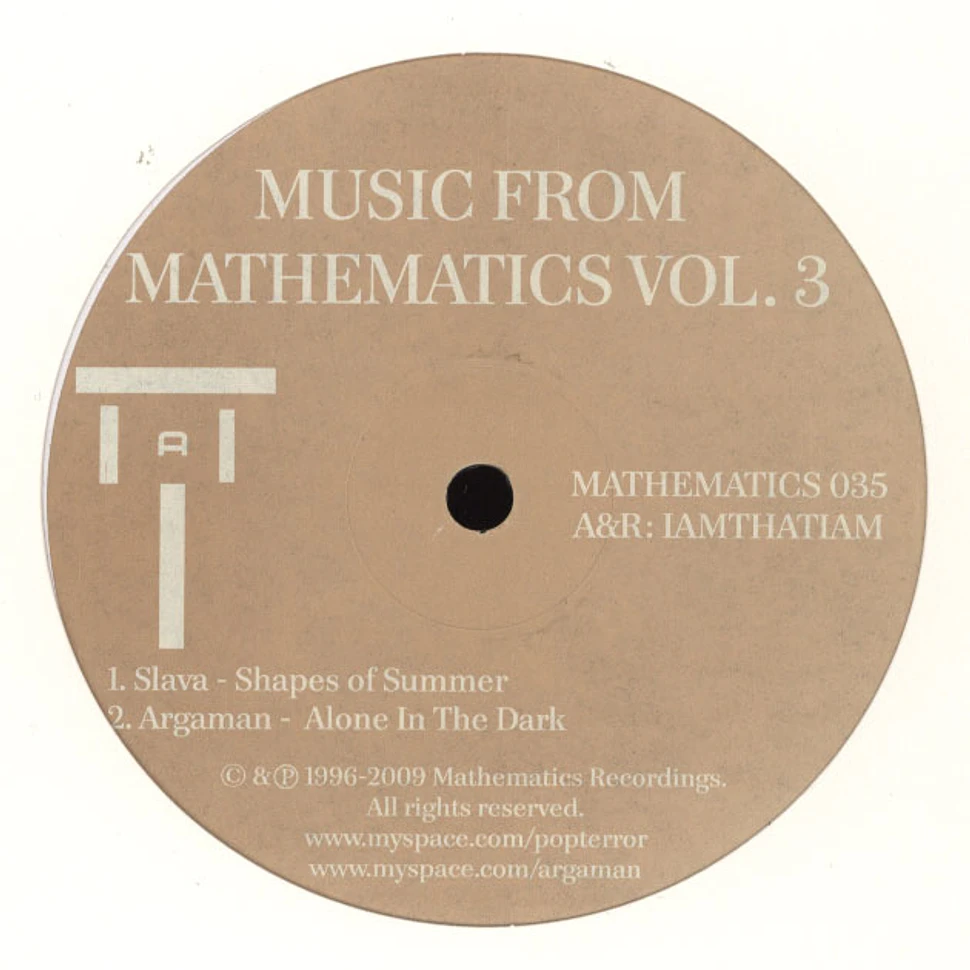 V.A. - Music From Mathematics Volume 3