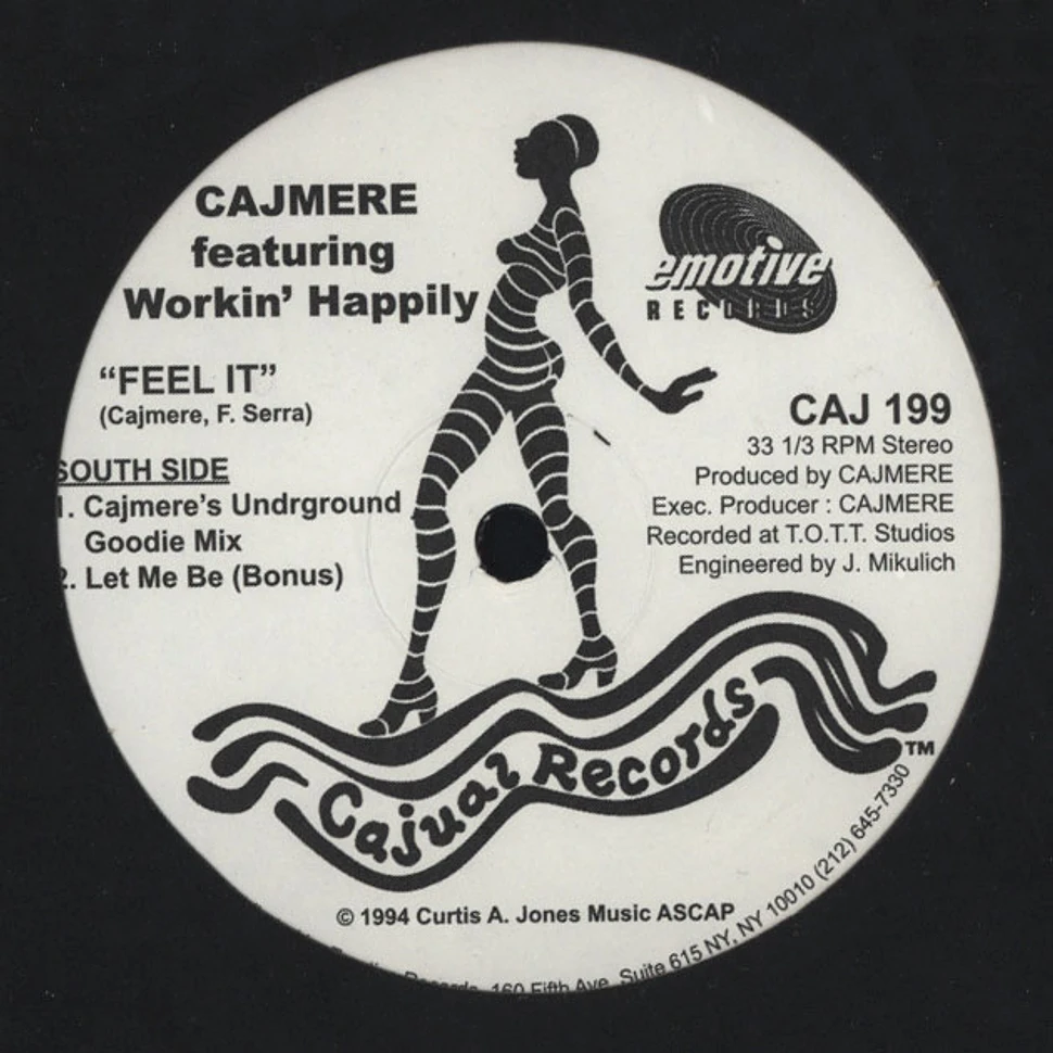 Derrick Carter / Cajmere - Got Change For A Twenty? / Feel It Feat. Workin' Happily