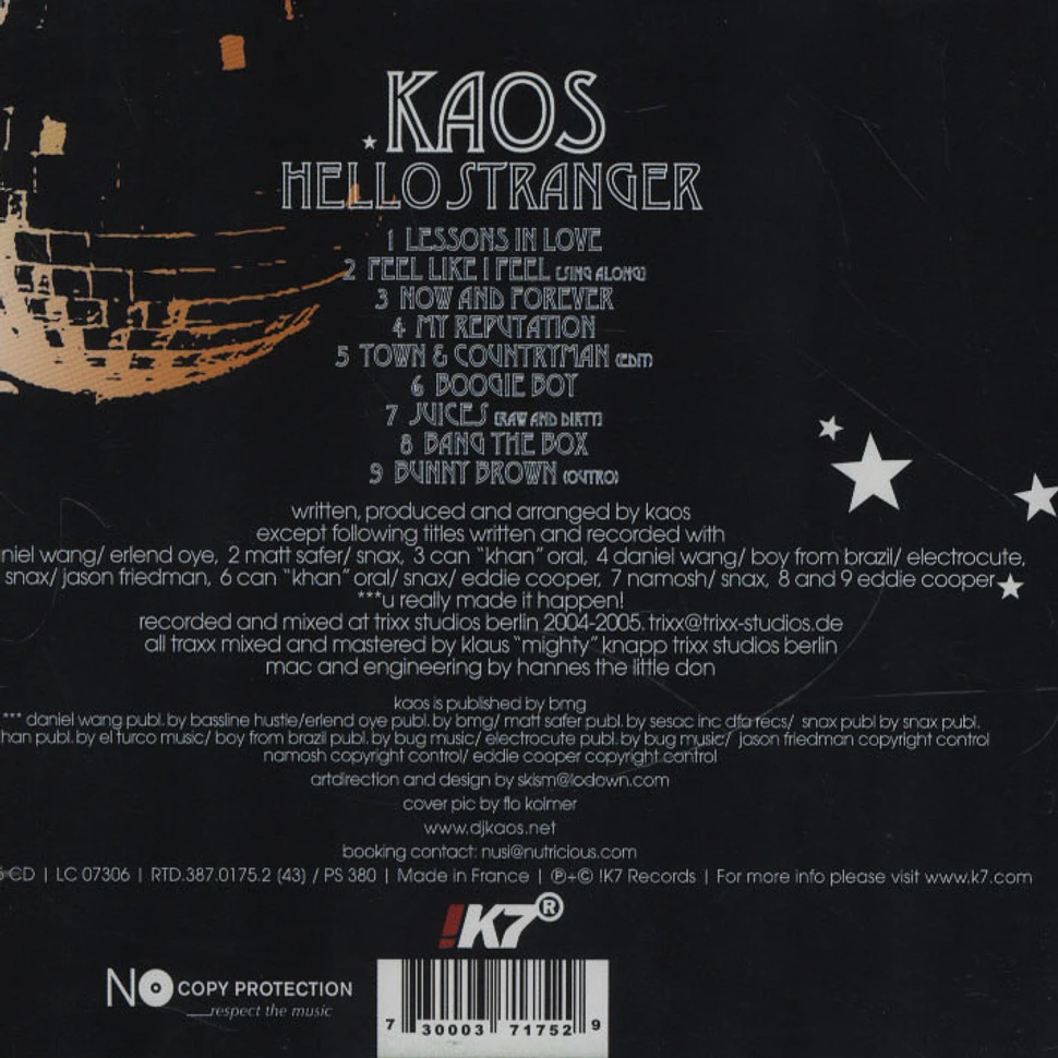 Kaos - Hello Stranger
