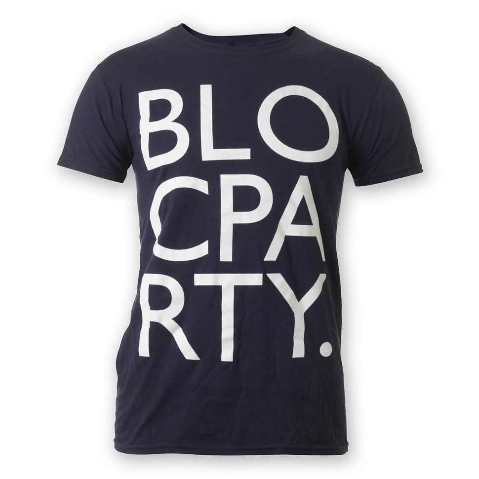 Bloc Party - Big Letters T-Shirt