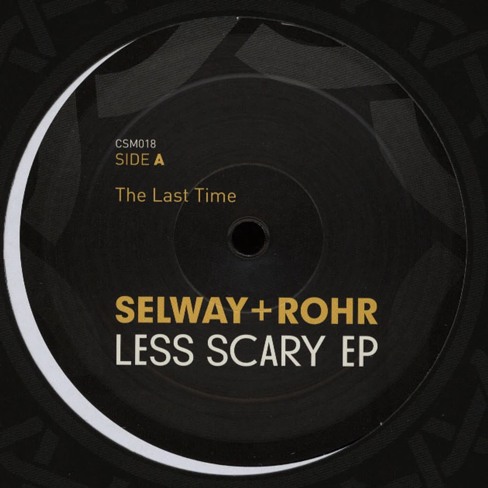 John Selway & Tony Rohr - Less Scary EP