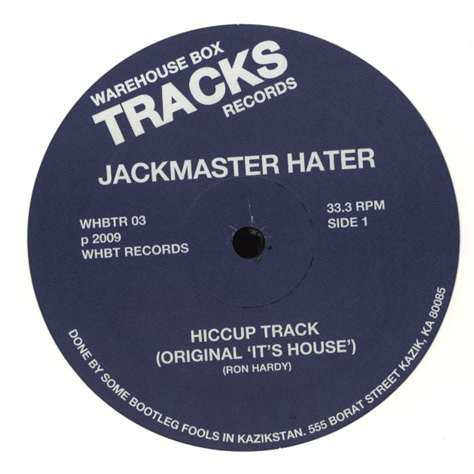 Jackmaster Hater - Hiccup / Sensation