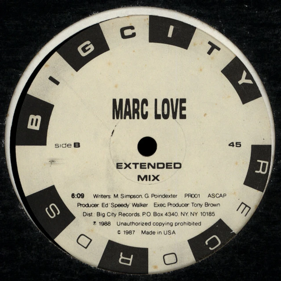 Marc Love - Crack Down (On Cracking It Up)
