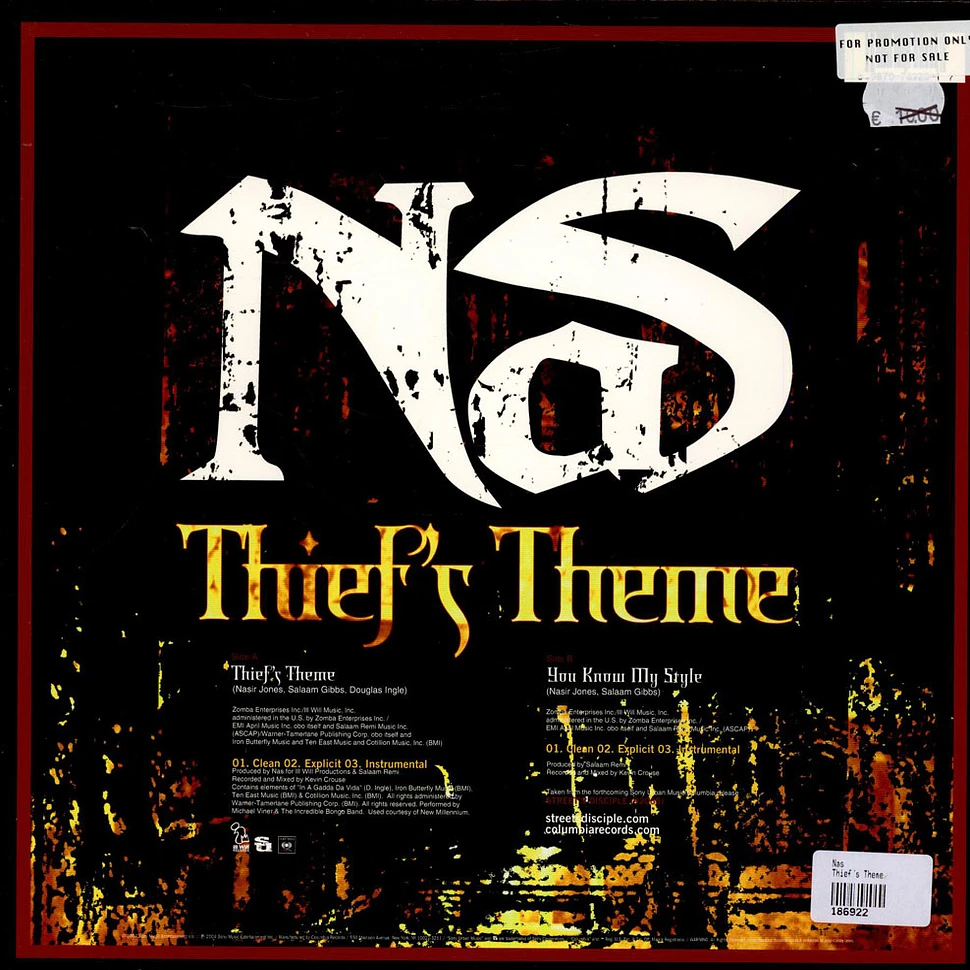 Nas - Thief's Theme / You Know My Style