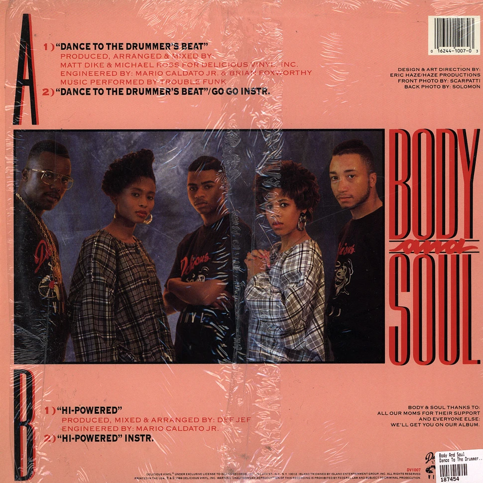 Body And Soul - Dance To The Drummer's Beat