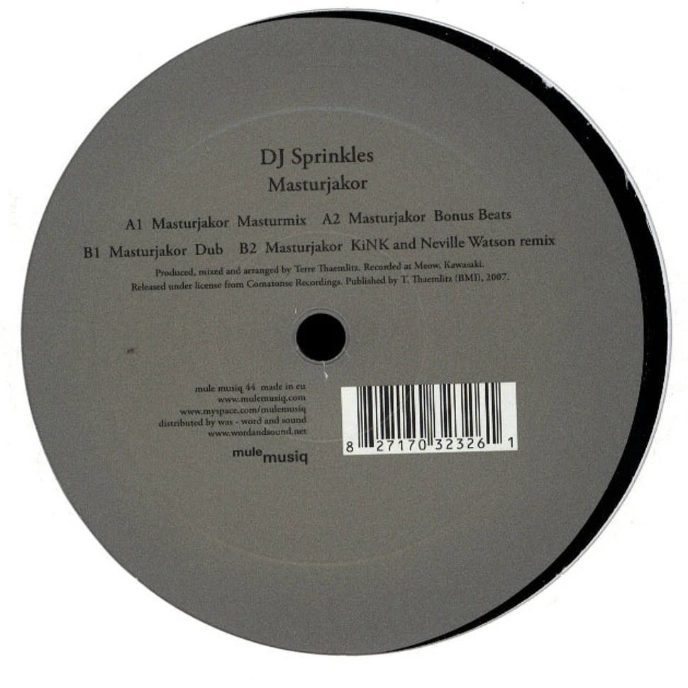 DJ Sprinkles aka Terre Thaemlitz - Masturjakor