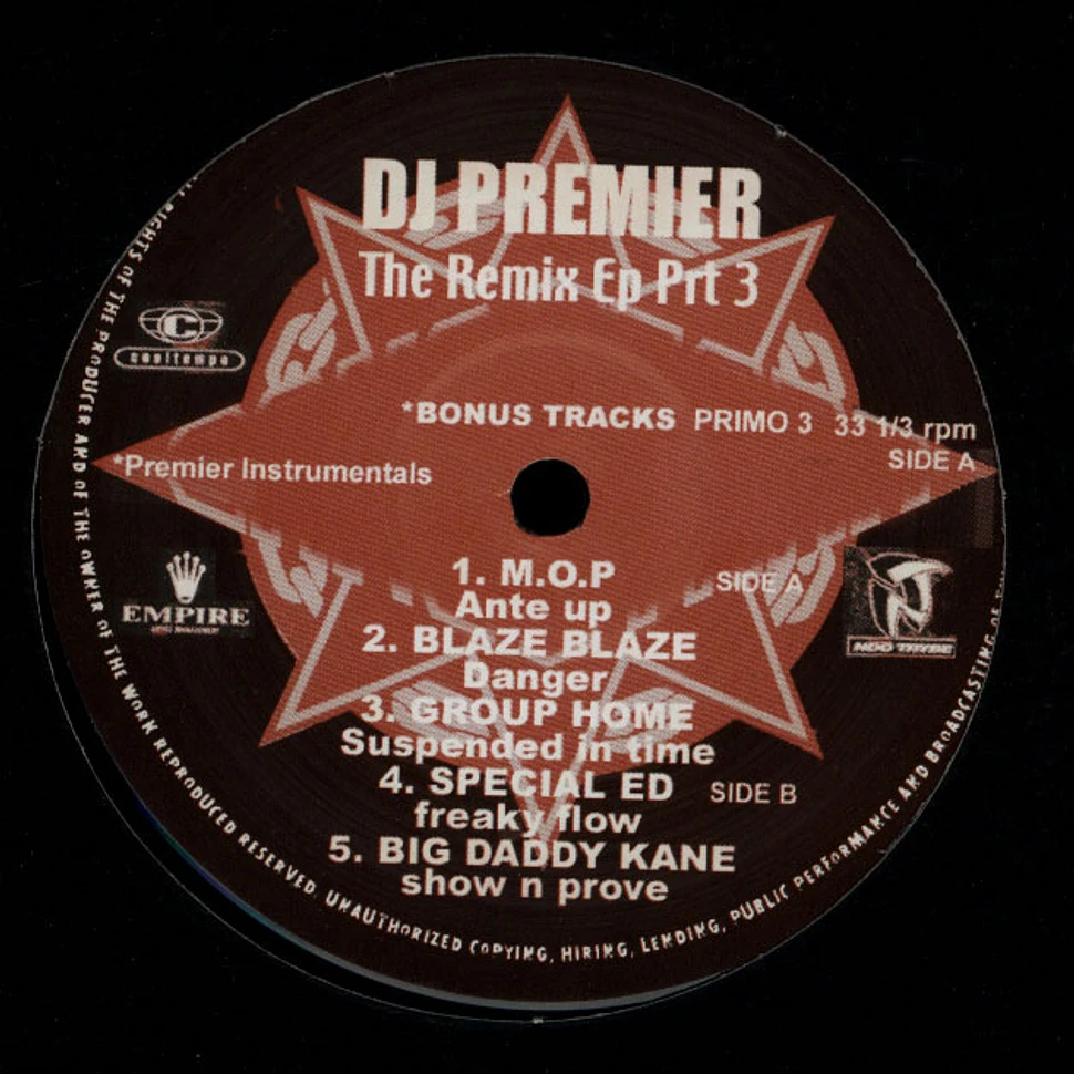 DJ Premier - Remix EP Part 3