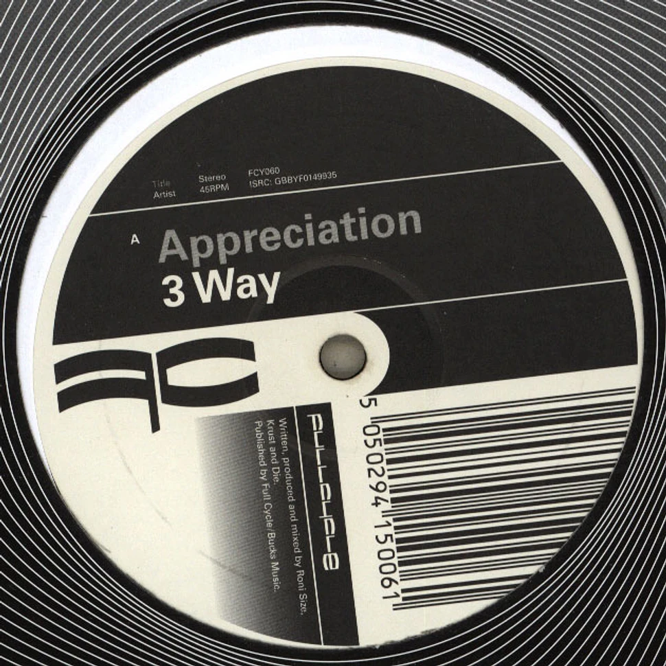 3 Way - Appreciation