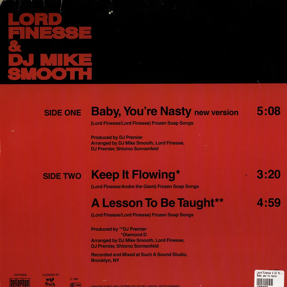 Lord Finesse & DJ Mike Smooth - Baby you're nasty