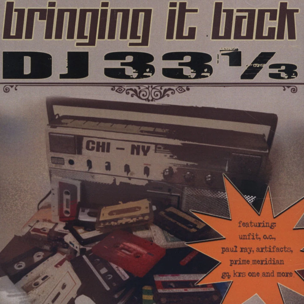 DJ 33 1/3 - Bringing It Back