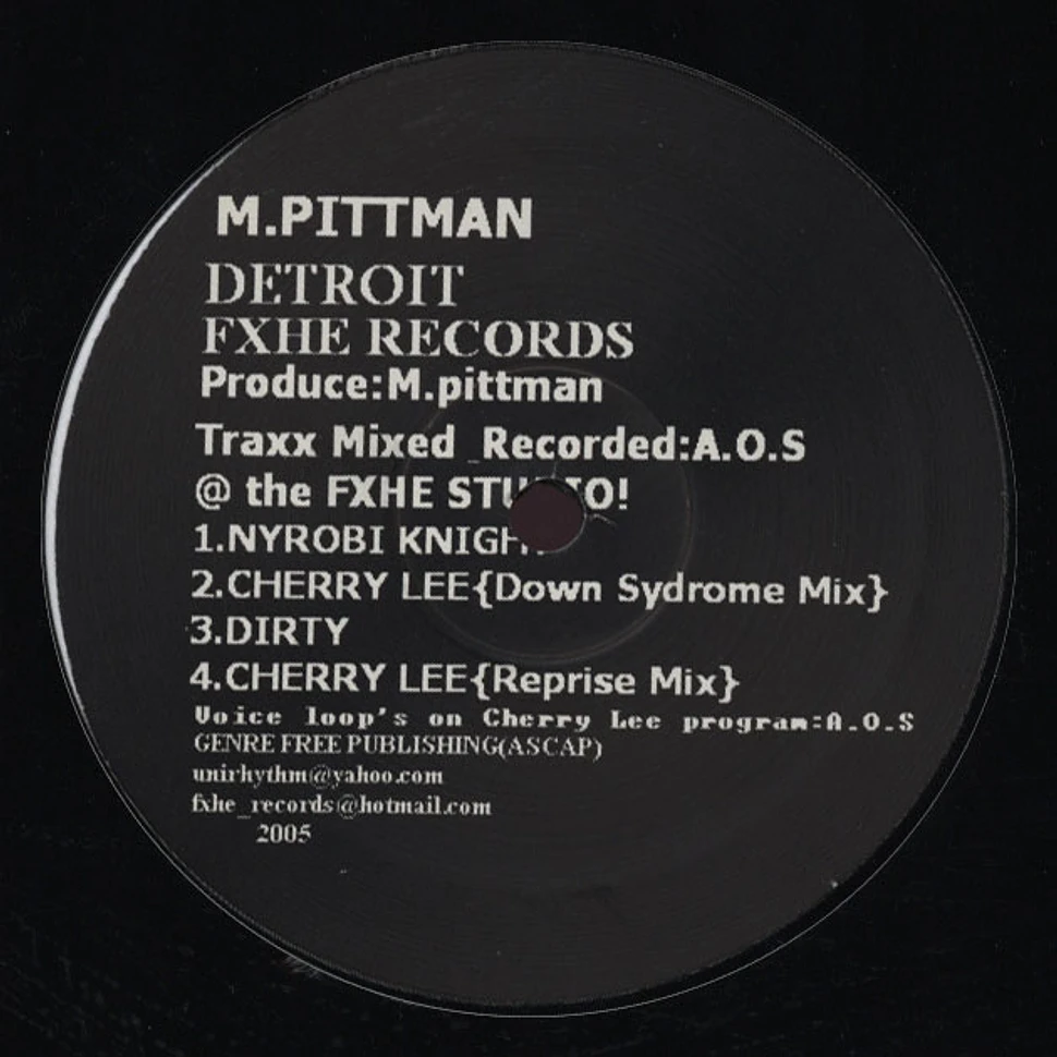 Marcellus Pittman - EP