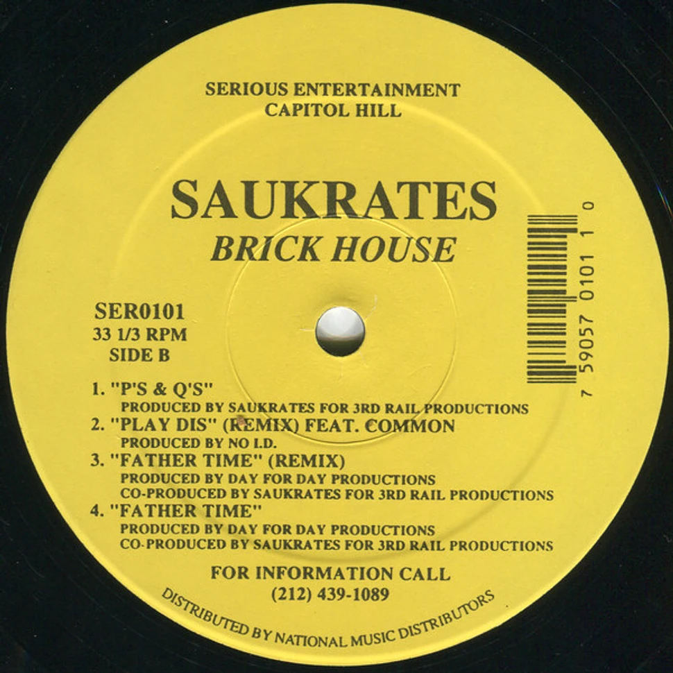 Saukrates - Brick House EP