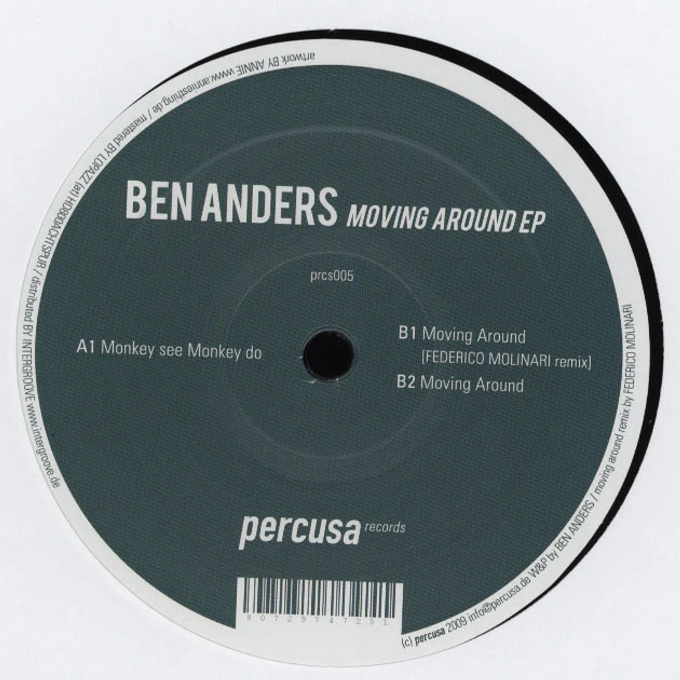 Ben Anders - Moving Around EP