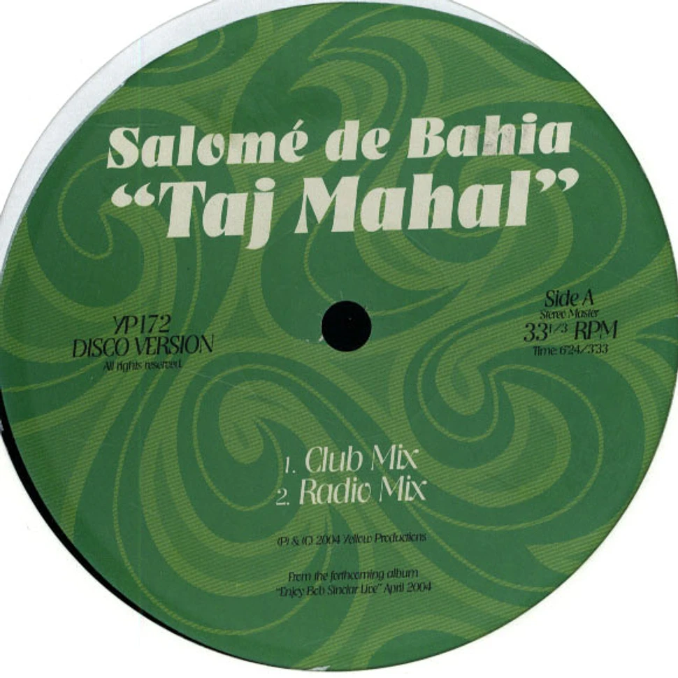 Salomé De Bahia - Taj mahal