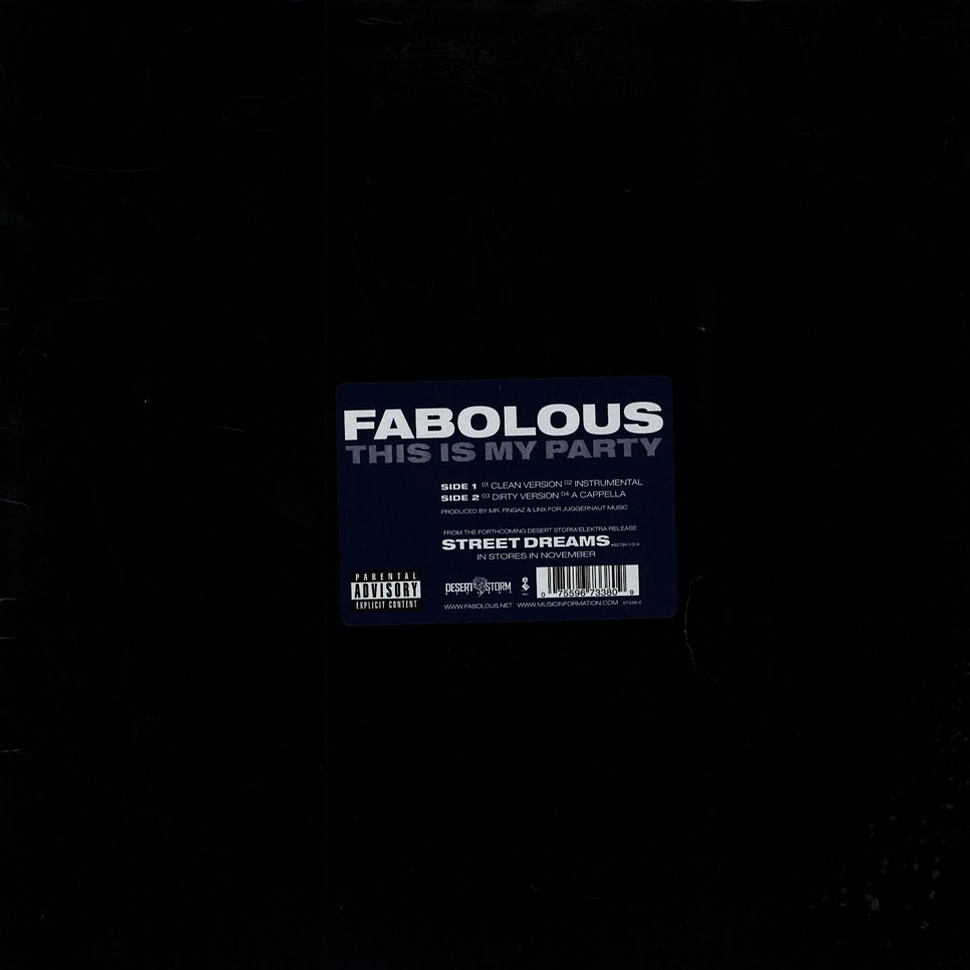 Fabolous - This is my party