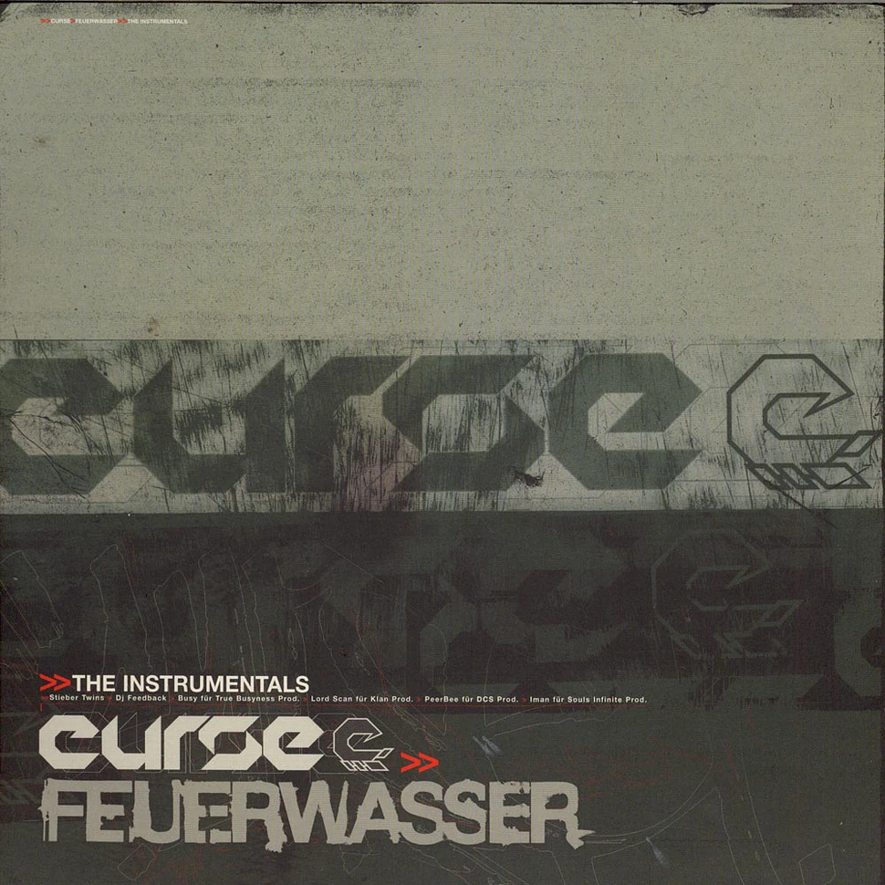 Curse - Feuerwasser - The Instrumentals