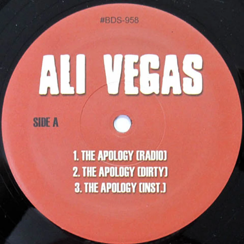 Ali Vegas - The Apology