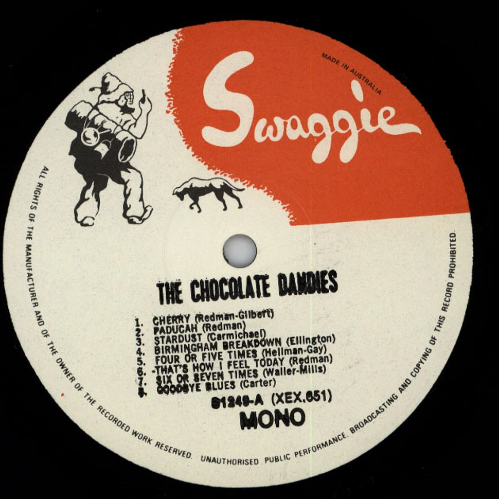 The Jazz Makers - The Chocolate Dandies 1928-33