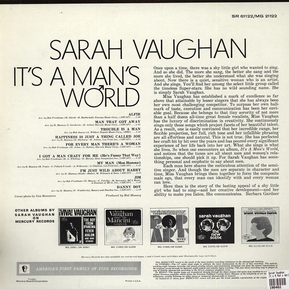 Sarah Vaughan - It's A Man's World