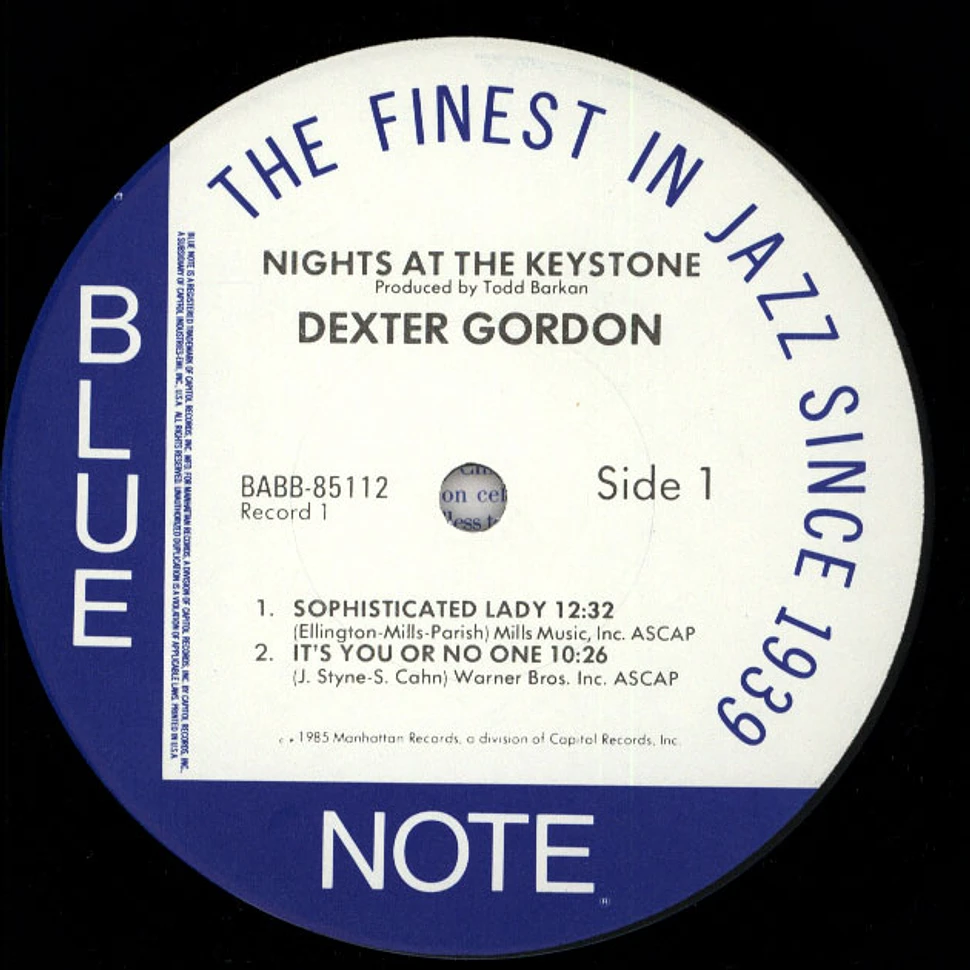Dexter Gordon - Nights At The Keystone