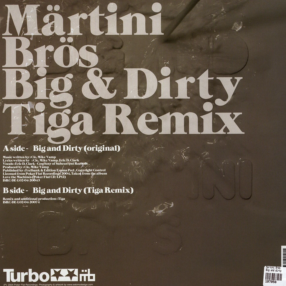 Martini Bros - Big and dirty