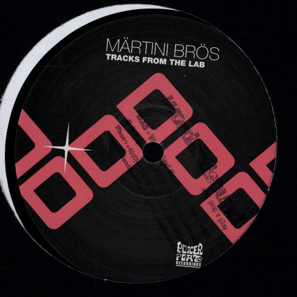 Martini Bros - Tracks from the lab