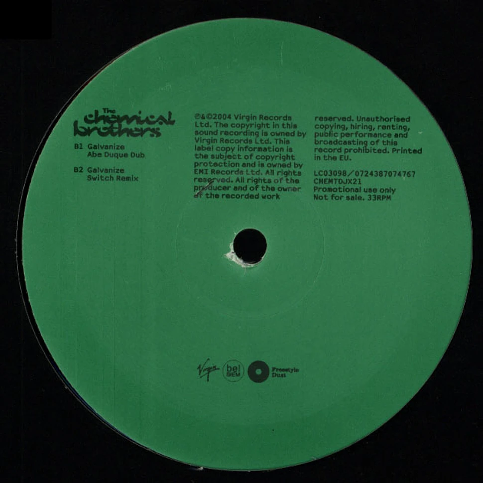 Chemical Brothers - Galvanize remixes