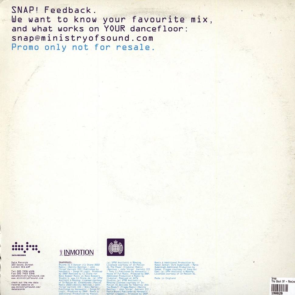 Snap - The Best Of - Remixes