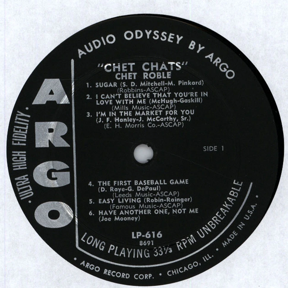 Chet Roble - Chet Chats