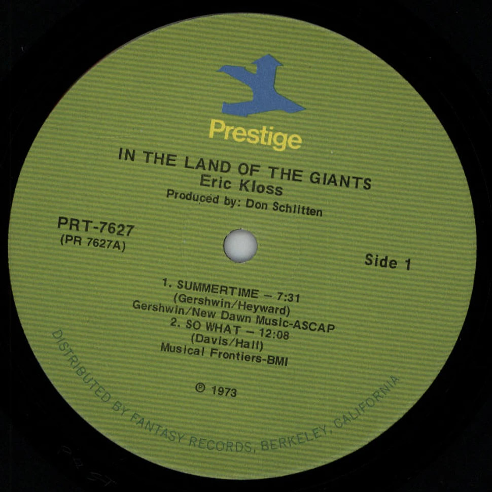 Eric Kloss - In The Land Of The Giants