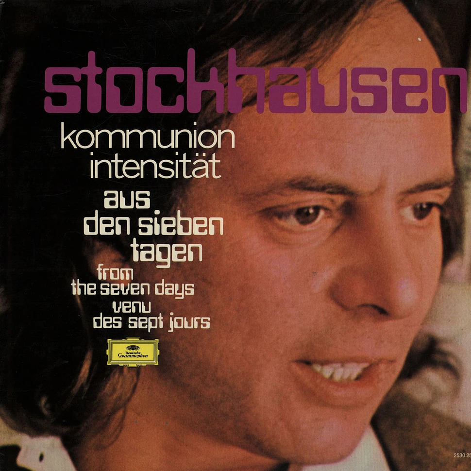 Stockhausen - Kommunion Und Intensität
