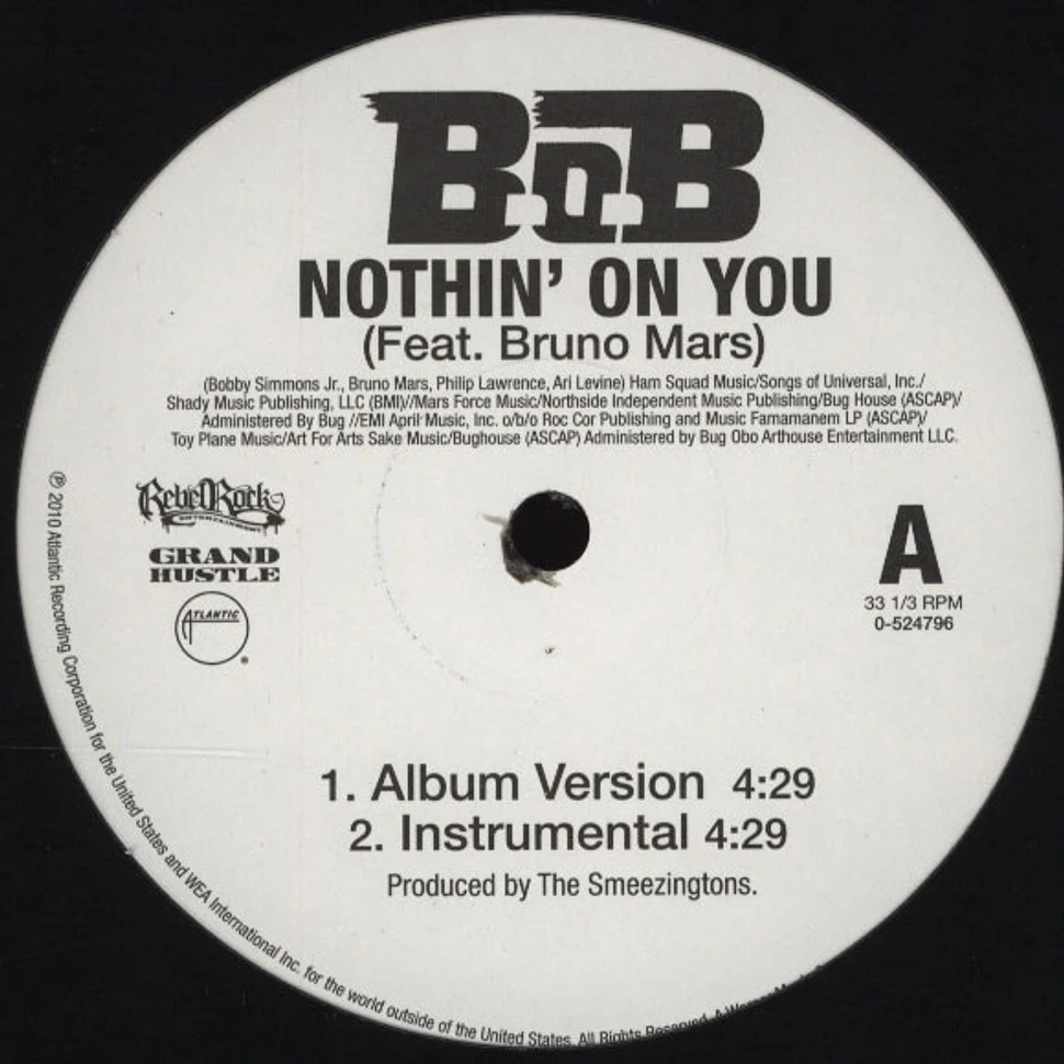 B.o.B. - Nothin On You feat. Bruno Mars