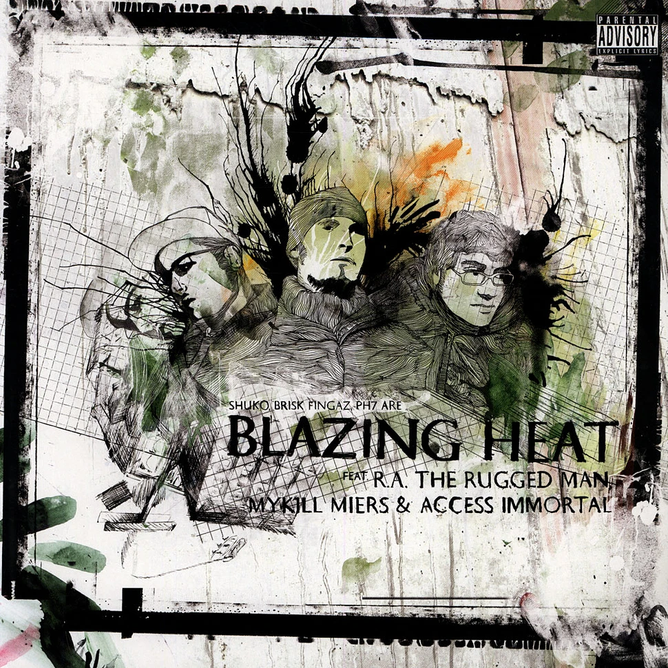 Blazing Heat Feat. R.A. The Rugged Man, Mykill Miers & Access Immortal - Supah / Money / New York