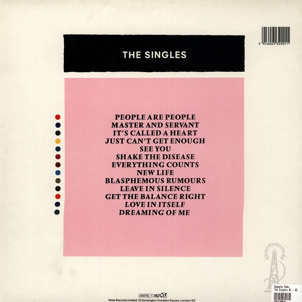 Depeche Mode - The Singles 81 - 85