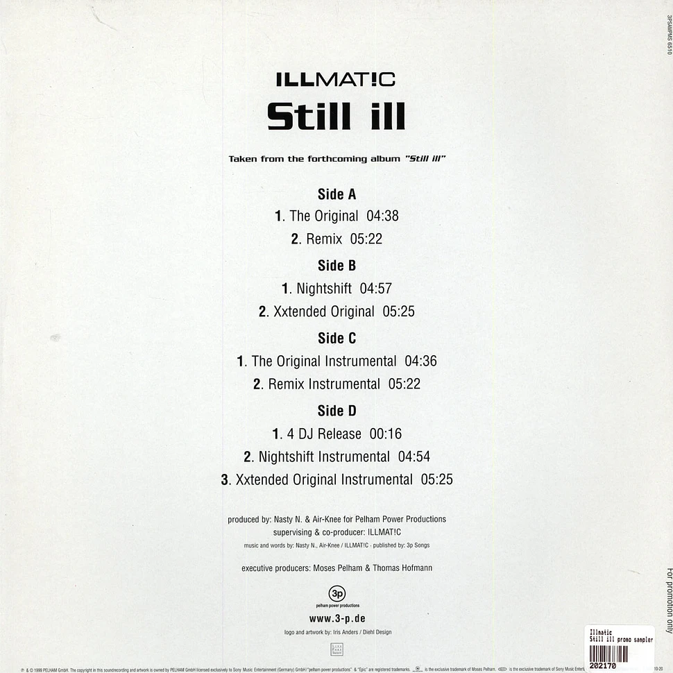 Illmatic - Still ill promo sampler