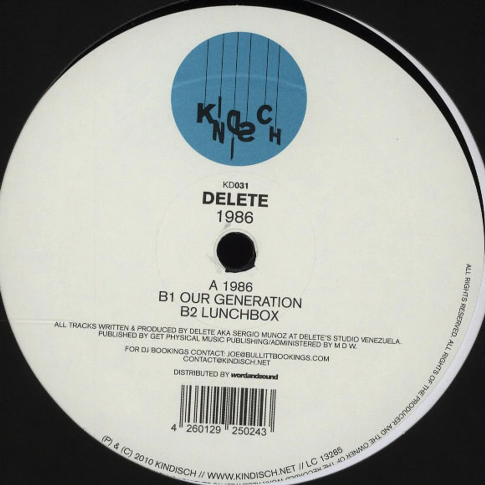 Delete - 1986